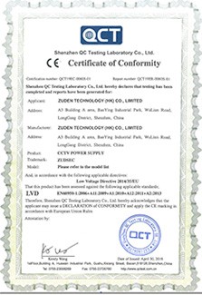 CE Certificate of Power Suppply