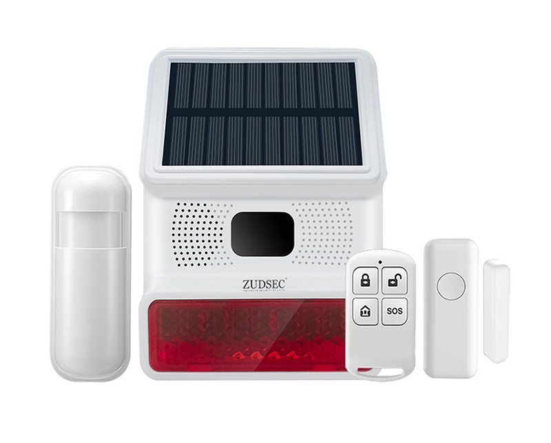 Outdoor Solar On-Site Alarm System