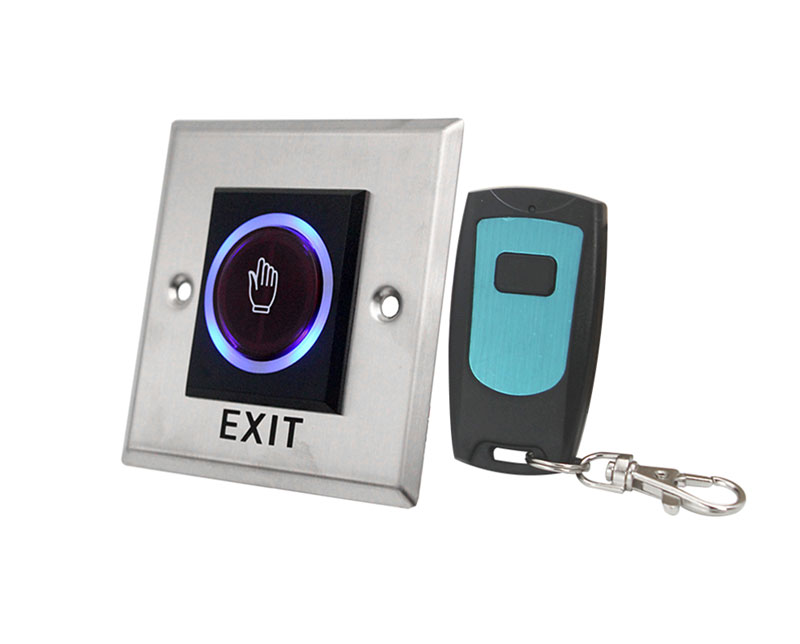 RF Touchless Exit Button with Remote control
