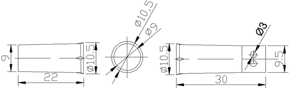 Wired Door Sensor -Recessed Mount(图1)